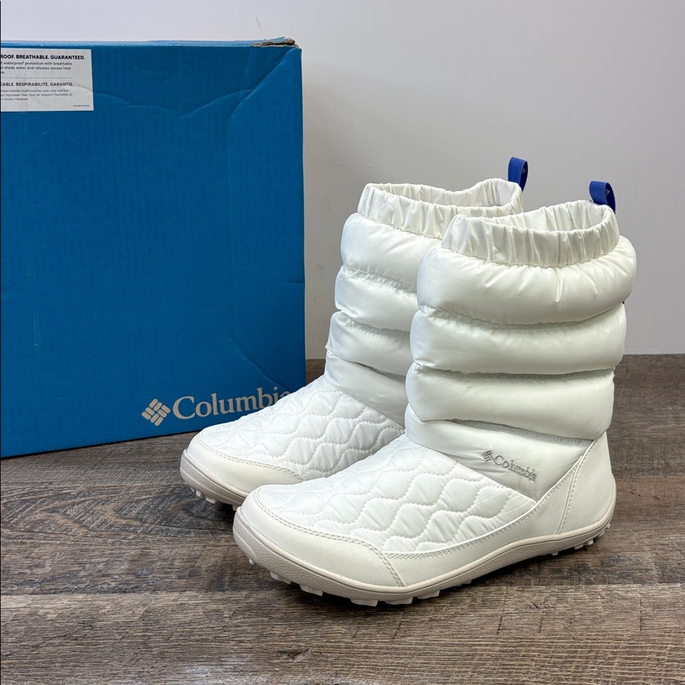 ❄️ Columbia Minx™ Slip IV Omni-Heat Winter Boots Women’s 8.5 Waterproof White ❄️